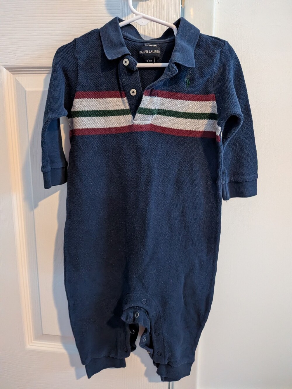 Ralph Lauren Boys Onesie 18M (Sweater Type Material)